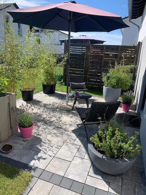 Appartement Buechensaal Mit Stellplatz Erlensee ภายนอก รูปภาพ
