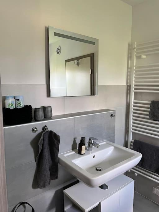 Appartement Buechensaal Mit Stellplatz Erlensee ภายนอก รูปภาพ